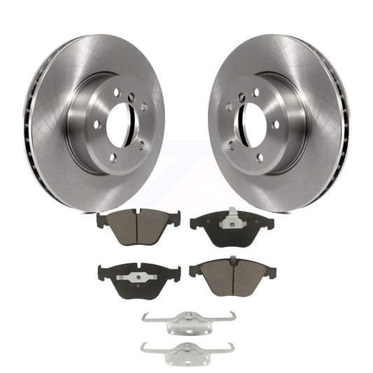 Brake Rotor Ceramic Pad Front Kit For BMW 530i 530xi 528i xDrive 525i 535i 535xi