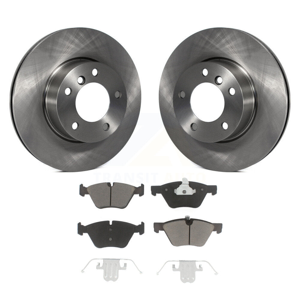 Disc Brake Rotor & Ceramic Pad Front Kit For BMW 128i 328i 323i 328xi 325i 325xi