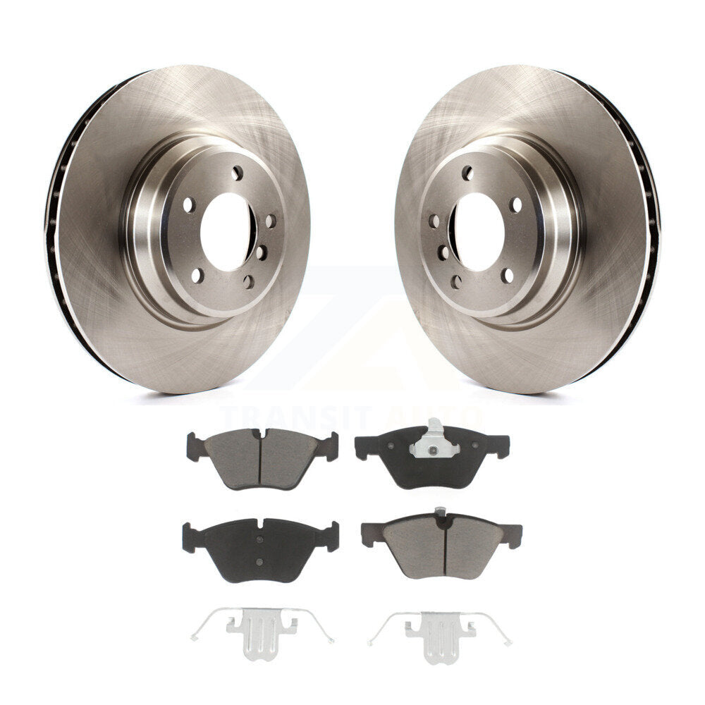 Disc Brake Rotors And Ceramic Pads Front Kit For 2007 BMW 335xi