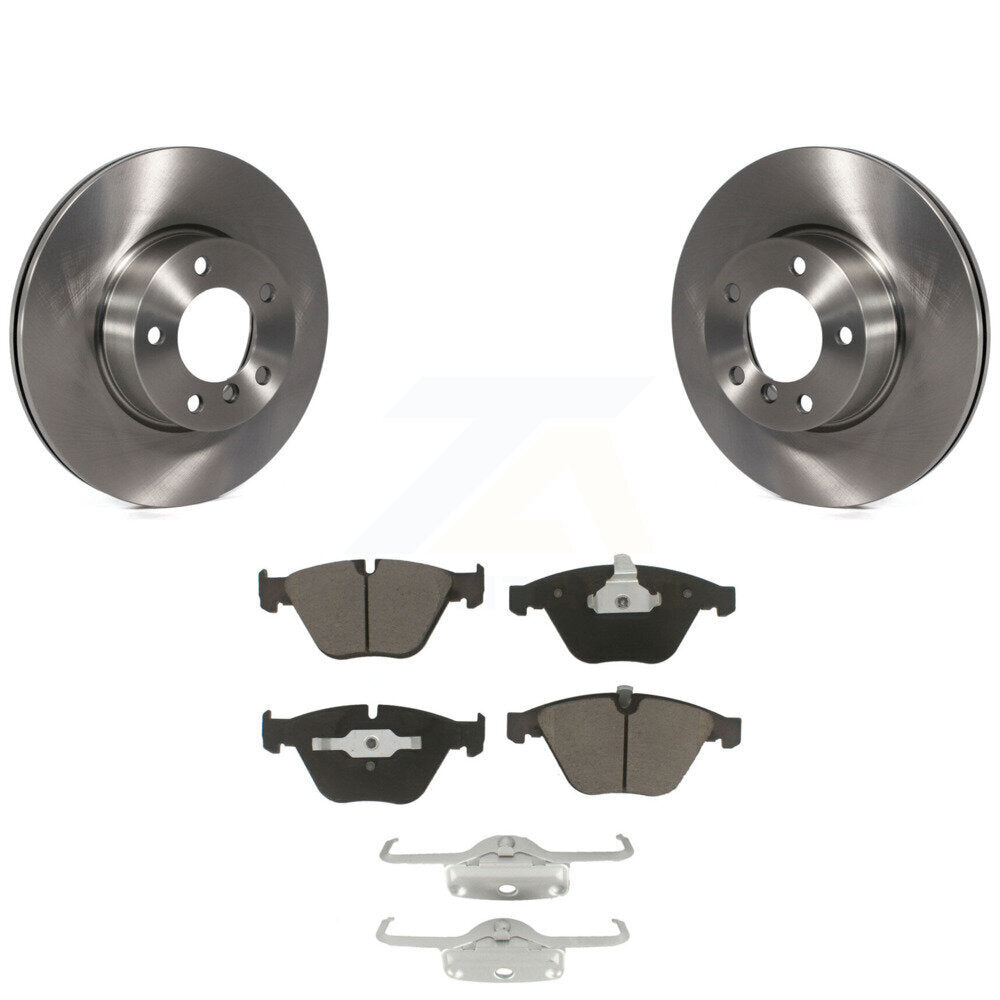 Disc Brake Rotors And Ceramic Pads Front Kit For BMW 328i xDrive 323i X1 328xi