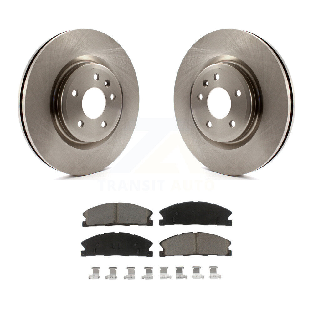 Brake Rotor Ceramic Pad Front Kit For Ford Explorer Sport With Heavy Duty Brakes