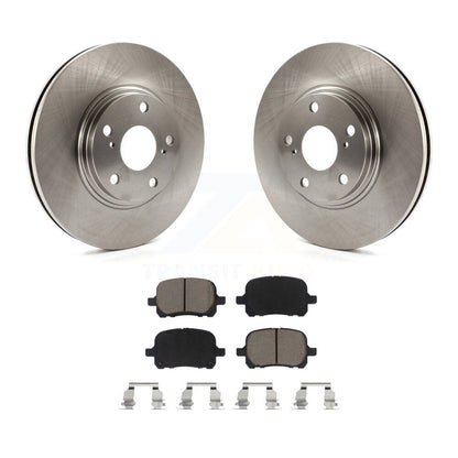 Disc Brake Rotors And Ceramic Pads Front Kit For 1999-2001 Lexus RX300