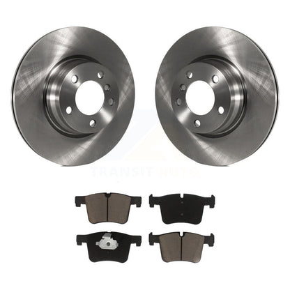 Disc Brake Rotors And Ceramic Pads Front Kit For BMW 328i 330e