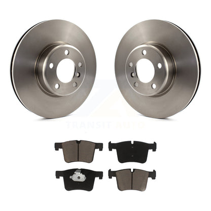 Disc Brake Rotors And Ceramic Pads Front Kit For BMW 335i xDrive GT