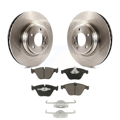 Disc Brake Rotor & Ceramic Pad Front Kit For BMW 335i xDrive X1 335xi 335is 335d