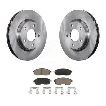 Disc Brake Rotors And Ceramic Pads Front Kit For Nissan Sentra