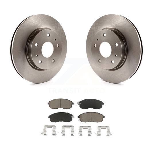 Disc Brake Rotors And Ceramic Pads Front Kit For Suzuki SX4 Crossover
