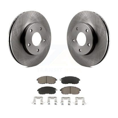 Disc Brake Rotors Ceramic Pad Front Kit For 2000-2001 Nissan Maxima INFINITI I30