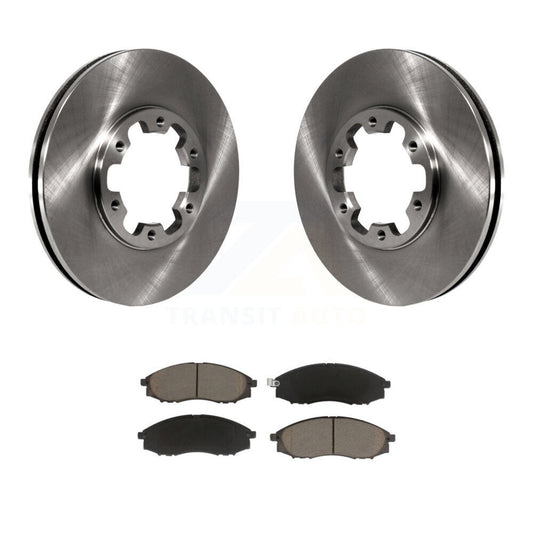 Disc Brake Rotors And Ceramic Pads Front Kit For Nissan Xterra Frontier