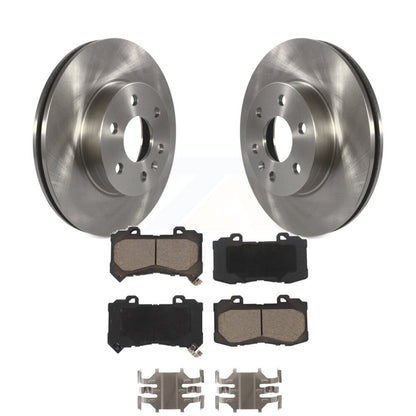 Brake Rotors & Ceramic Pad Front Kit For 2015-2020 Chevrolet Colorado GMC Canyon