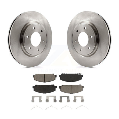 Brake Rotor And Ceramic Pad Front Kit For Nissan TITAN INFINITI Armada QX80 QX56