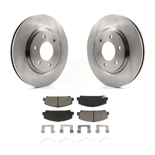 Brake Rotor And Ceramic Pad Front Kit For Nissan TITAN INFINITI Armada QX80 QX56