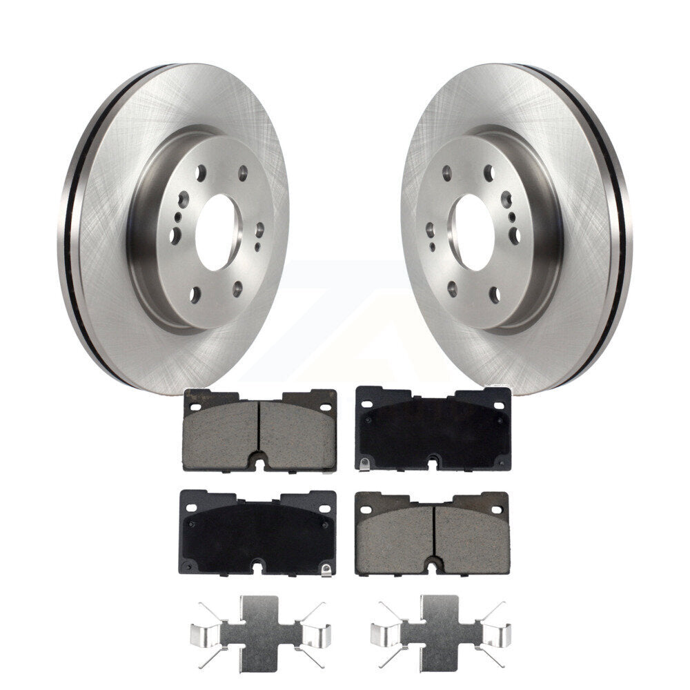 Brake Rotors Ceramic Pad Front Kit For GMC Chevrolet Silverado 1500 Sierra Yukon