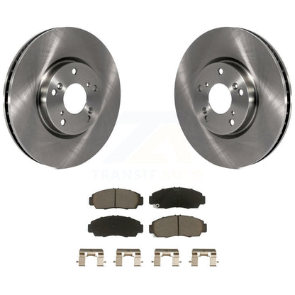 Brake Rotors Ceramic Pad Front Kit For 2004-2005 Acura TL Automatic transmission