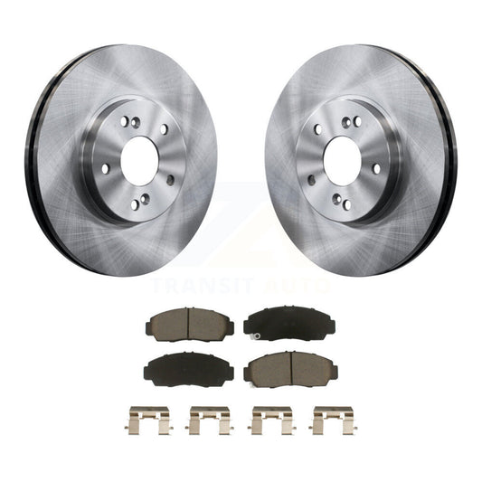 Disc Brake Rotors And Ceramic Pads Front Kit For Honda Accord Acura TSX TL CL