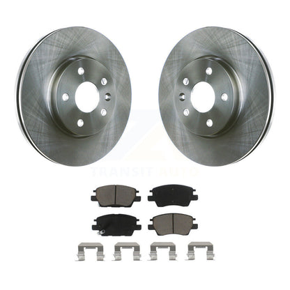 Disc Brake Rotors And Ceramic Pad Front Kit For Chevrolet Cruze Bolt EV EUV Volt