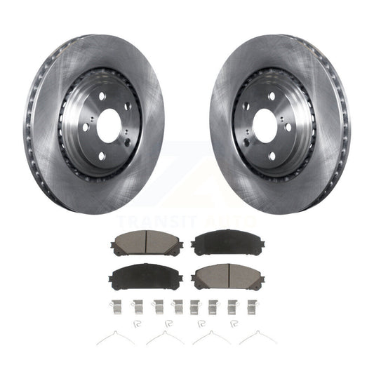 Brake Rotor Ceramic Pad Front Kit For Toyota Highlander Sienna Lexus RX350 NX300