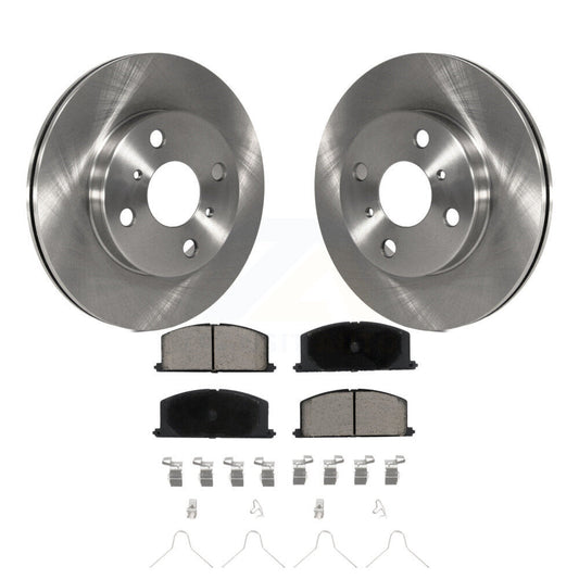 Disc Brake Rotors And Ceramic Pads Front Kit For Toyota Tercel Paseo
