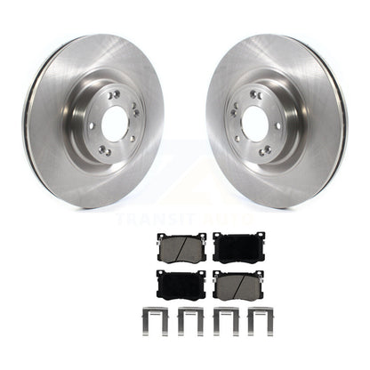 Disc Brake Rotor And Ceramic Pad Front Kit For Hyundai Genesis G80 Kia K900 3.8L