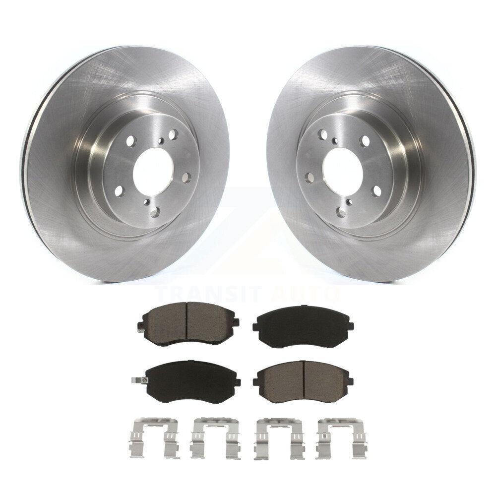 Brake Rotor And Ceramic Pad Front Kit For Subaru Outback Forester Impreza Legacy