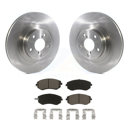 Brake Rotor And Ceramic Pad Front Kit For Subaru Outback Forester Impreza Legacy