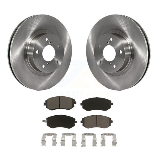 Disc Brake Rotors And Ceramic Pads Front Kit For Subaru Impreza Legacy Saab 9-2X
