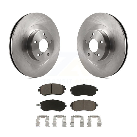 Brake Rotor And Ceramic Pad Front Kit For Subaru Forester Impreza Outback Legacy