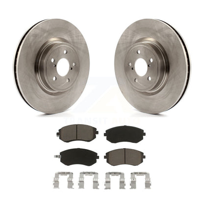 Disc Brake Rotors And Ceramic Pads Front Kit For Subaru Legacy