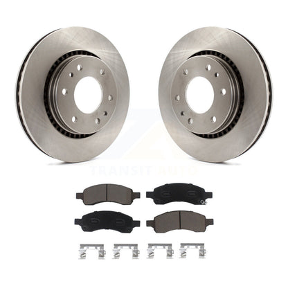Disc Brake Rotor Ceramic Pad Front Kit For Chevrolet Trailblazer GMC Envoy Buick