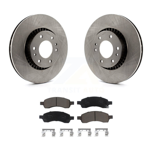 Brake Rotor And Ceramic Pad Front Kit For Chevrolet Trailblazer GMC Envoy XL EXT