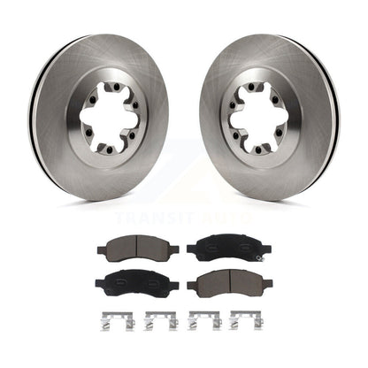 Disc Brake Rotors And Ceramic Pads Front Kit For Chevrolet Colorado GMC Canyon