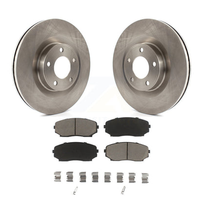 Disc Brake Rotors And Ceramic Pads Front Kit For Ford Edge Lincoln MKX