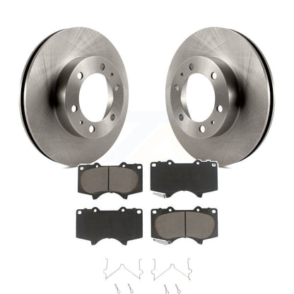 Disc Brake Rotors And Ceramic Pad Front Kit For Toyota Tacoma 4Runner FJ Cruiser