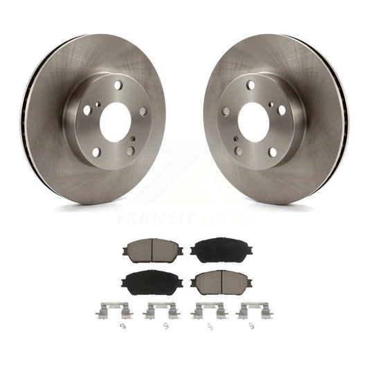 Brake Rotors Ceramic Pad Front Kit For 2005-2015 Toyota Tacoma With 5 Lug Wheels