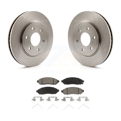 Disc Brake Rotors And Ceramic Pads Front Kit For Nissan Frontier Suzuki Equator