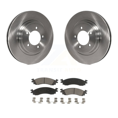 Disc Brake Rotors And Ceramic Pad Front Kit For Ford Explorer Sport Trac Mercury