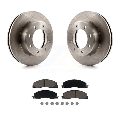 Disc Brake Rotors And Ceramic Pads Front Kit For Ram 3500 2500 1500 Dodge