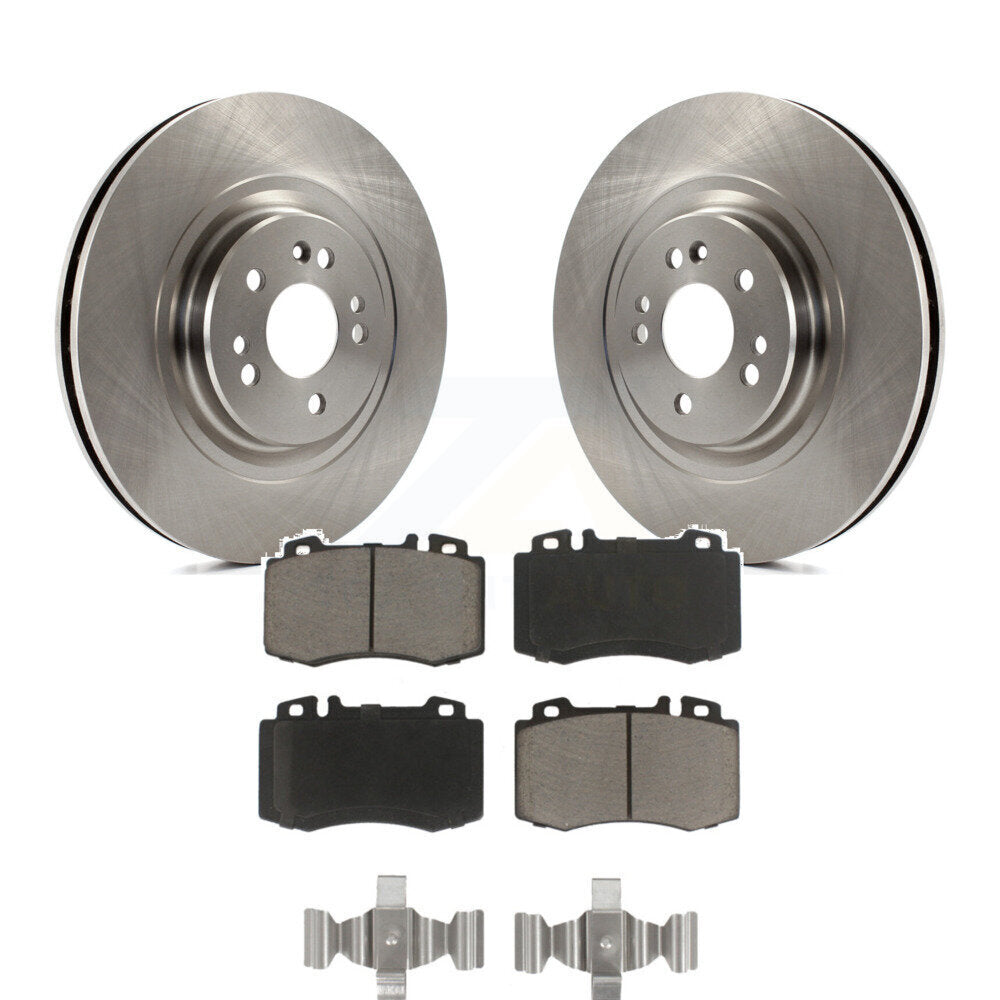 Disc Brake Rotors & Ceramic Pad Front Kit For Mercedes-Benz ML500 ML430 ML55 AMG