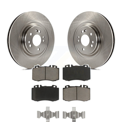 Disc Brake Rotors & Ceramic Pad Front Kit For Mercedes-Benz ML500 ML430 ML55 AMG
