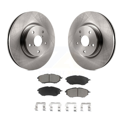 Disc Brake Rotors Ceramic Pad Front Kit For Subaru Outback WRX Legacy Tribeca B9