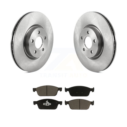 Disc Brake Rotors And Ceramic Pads Front Kit For Ford Transit Connect