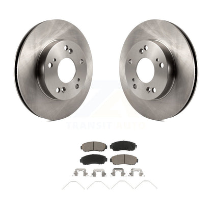 Brake Rotor Ceramic Pad Front Kit For Honda Civic LX SE with Manual transmission