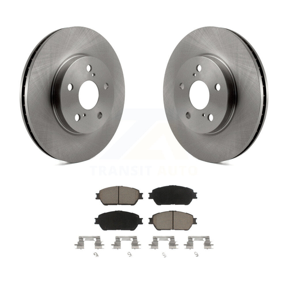 Brake Rotors & Ceramic Pad Front Kit For Toyota Sienna Camry Solara Avalon Lexus