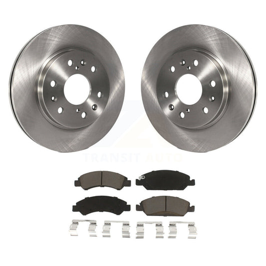 Brake Rotors Ceramic Pad Front Kit For GMC Sierra 1500 Chevrolet Silverado Tahoe