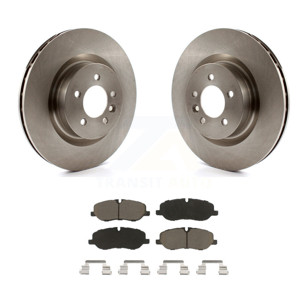 Brake Rotors Ceramic Pad Front Kit For 06-07 Land Rover Range Sport Supercharged