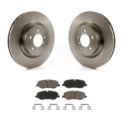Brake Rotors Ceramic Pad Front Kit For 06-07 Land Rover Range Sport Supercharged
