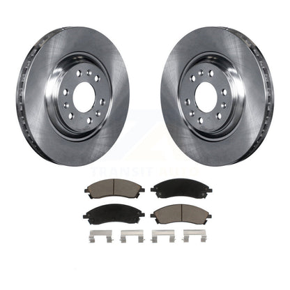 Disc Brake Rotors And Ceramic Pads Front Kit For 2004-2009 Cadillac SRX