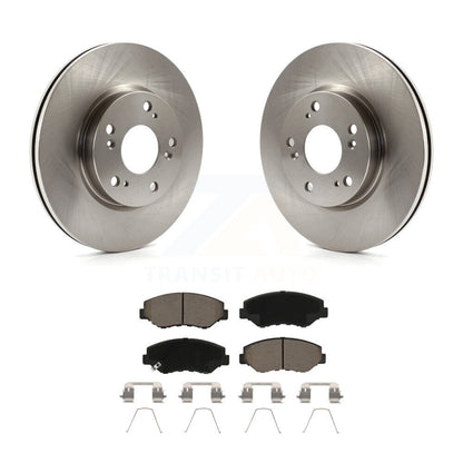 Disc Brake Rotors And Ceramic Pads Front Kit For 2013 Acura ILX 2.0L