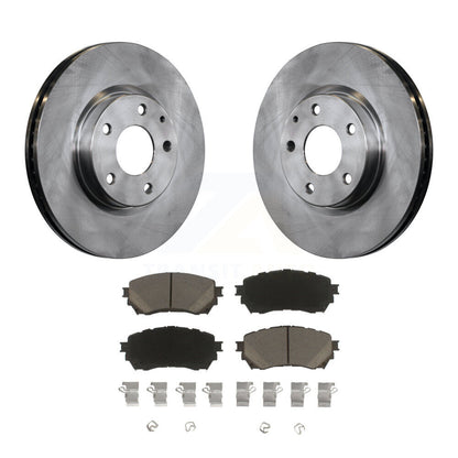 Disc Brake Rotors And Ceramic Pads Front Kit For Mazda 6