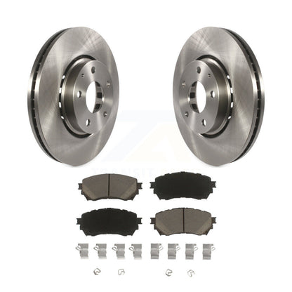 Disc Brake Rotor Ceramic Pad Front Kit For 2019-2021 Mazda 6 Naturally Aspirated
